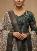 Women kurti set with duppata/ marble print