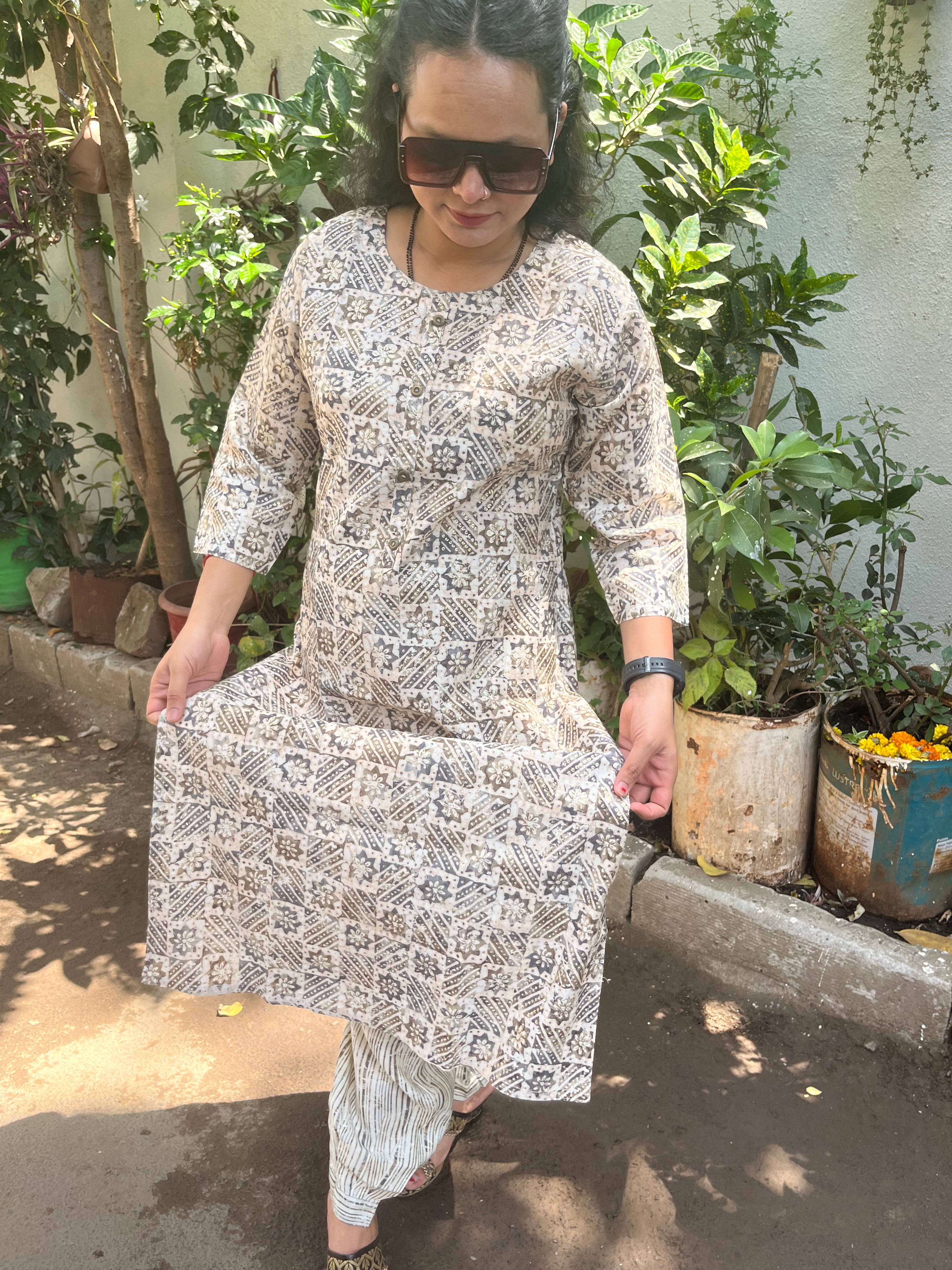 Women kurta pant set/coord set