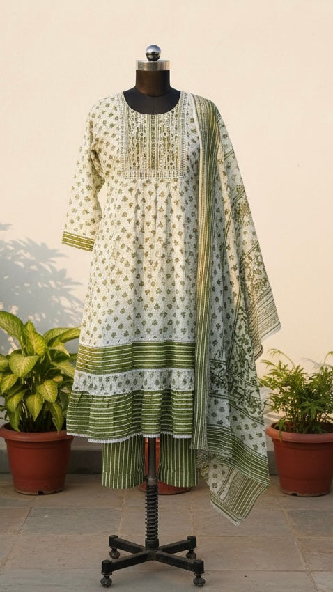 Women kurti set with duppata