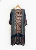 Beautiful chevron print kurti