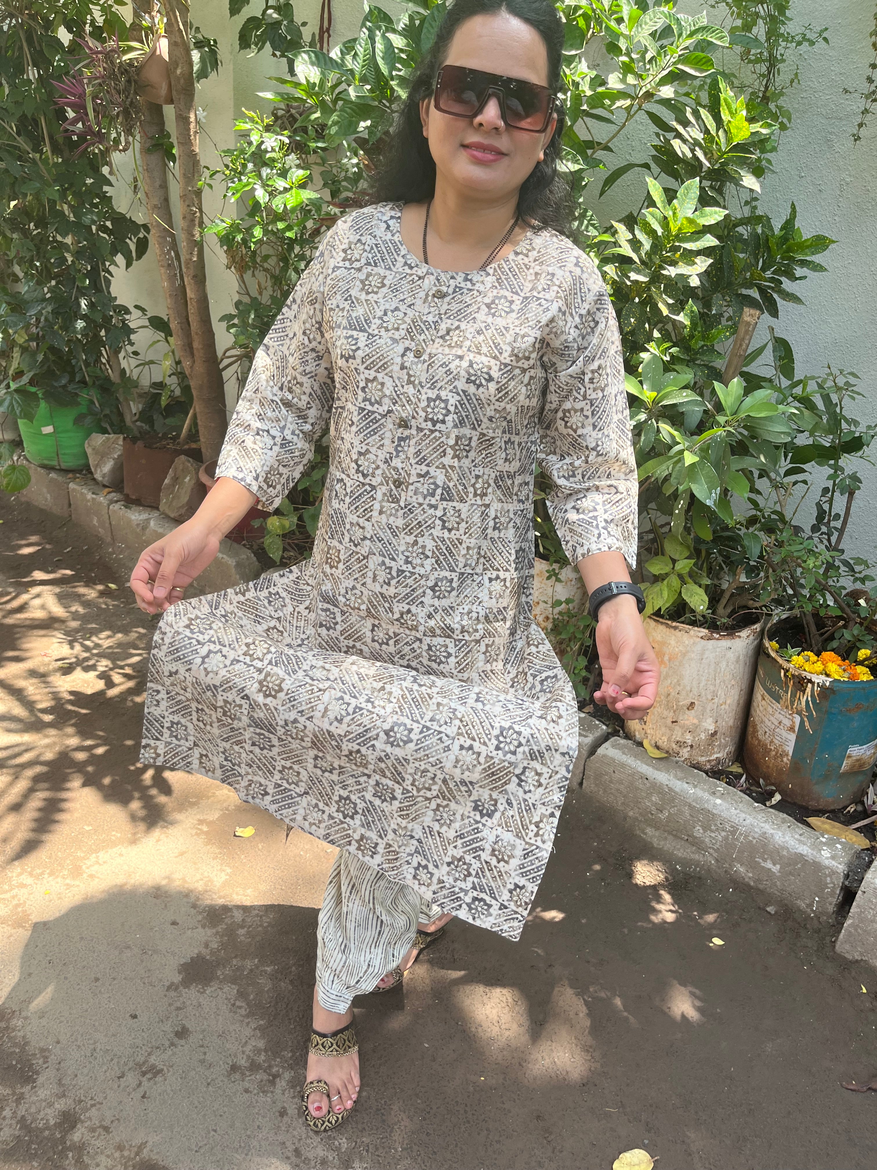 Women kurta pant set/coord set