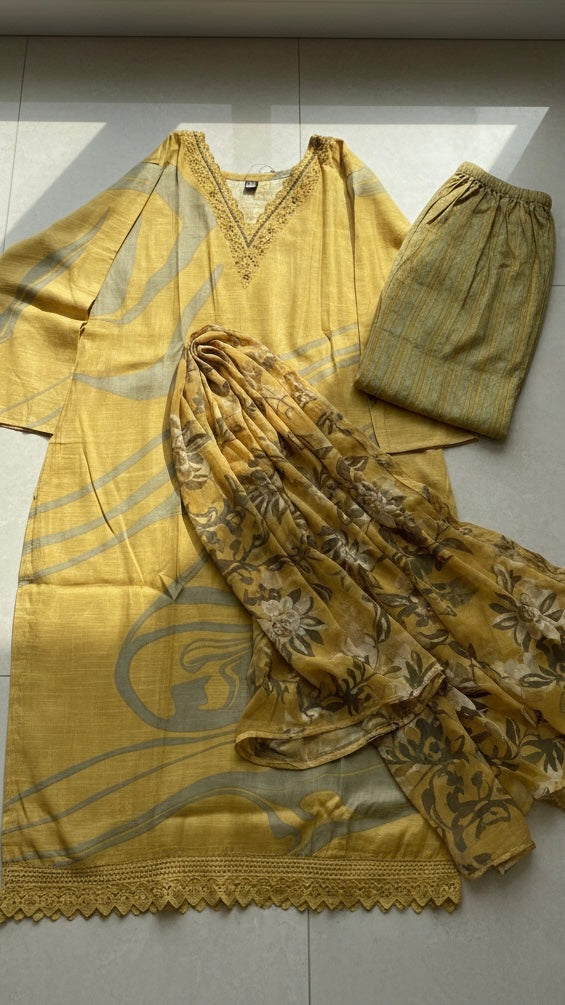 Kurti set with duppata