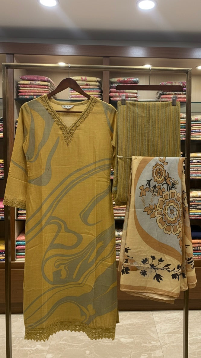Kurti set with duppata