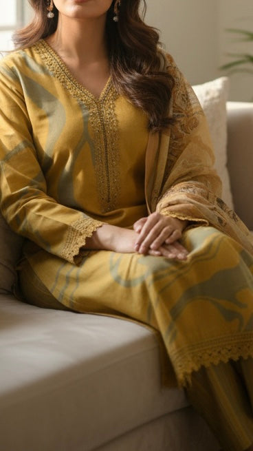 Kurti set with duppata