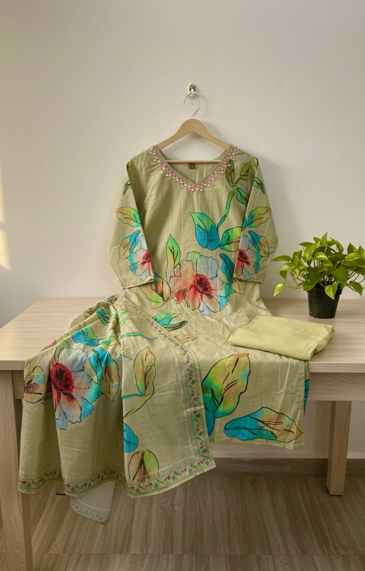 Women kurti set with duppata