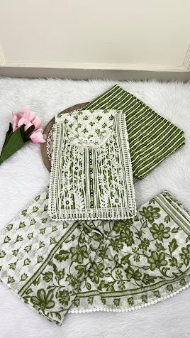 Women kurti set with duppata