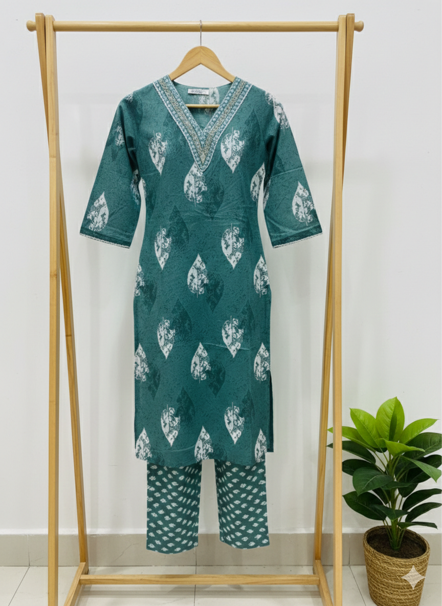Women kurti and Pant set/coord set