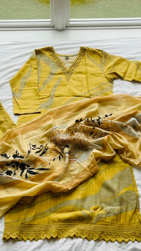 Kurti set with duppata