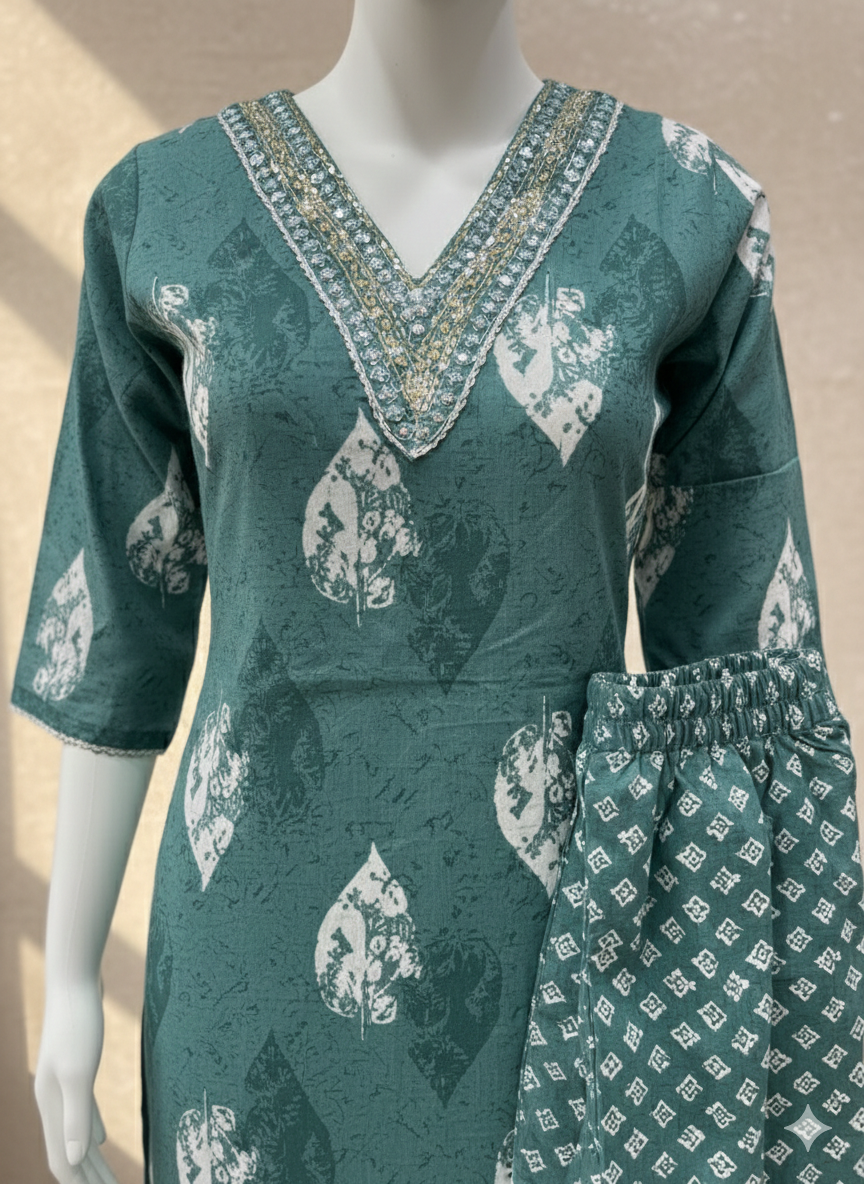 Women kurti and Pant set/coord set