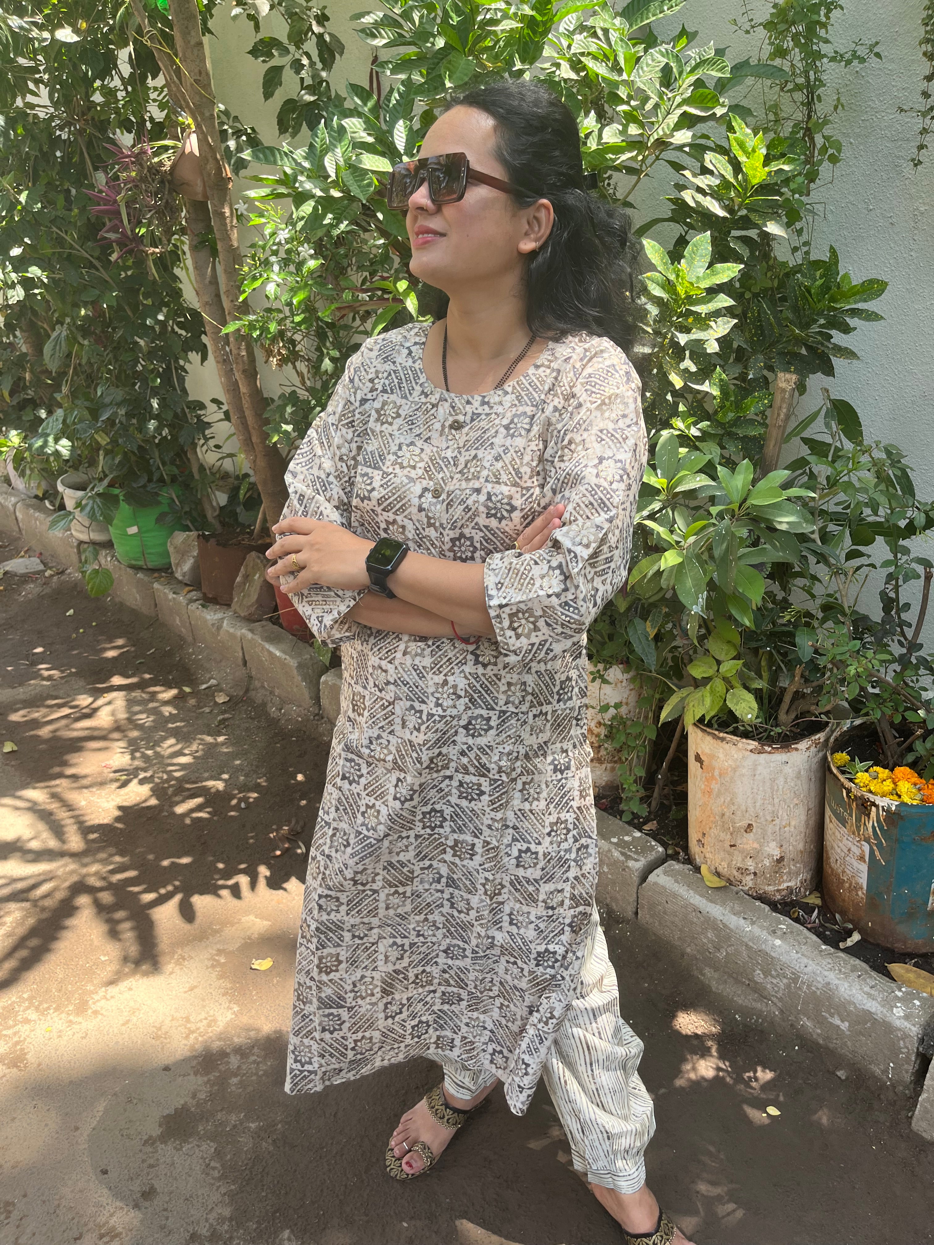 Women kurta pant set/coord set