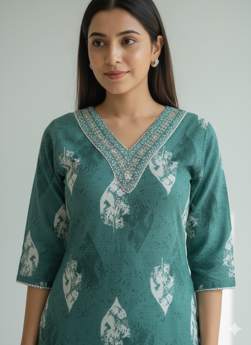 Women kurti and Pant set/coord set