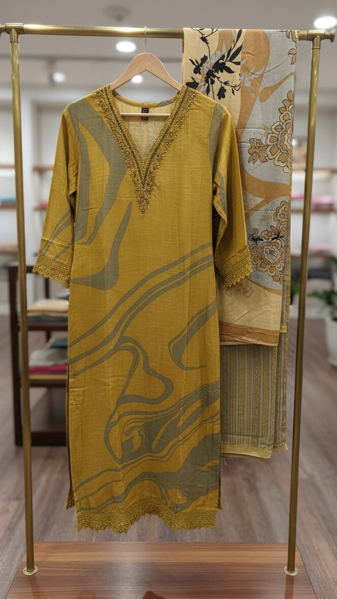 Kurti set with duppata