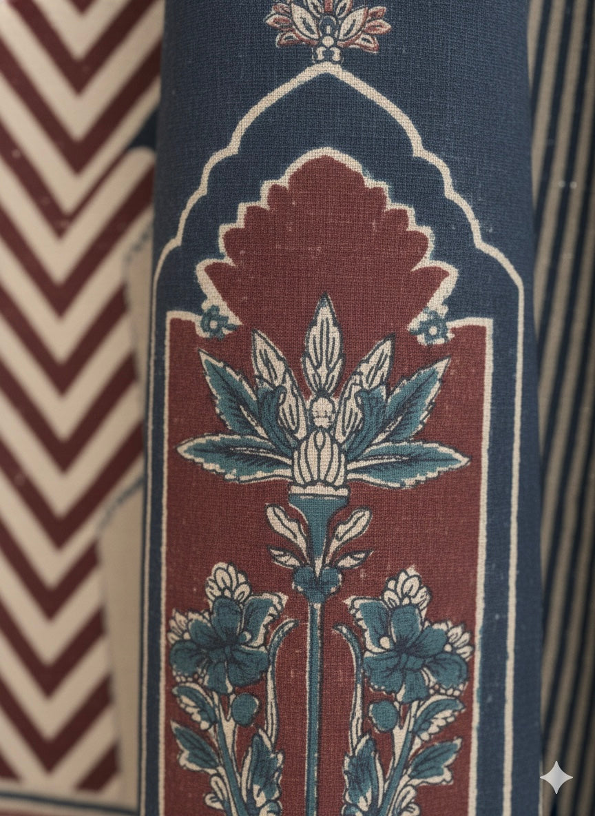 Beautiful chevron print kurti